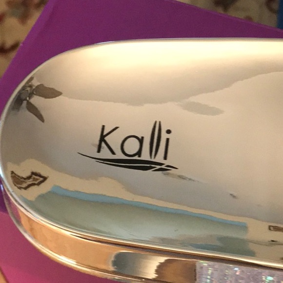 KALI GLITTER SHINEY BAND SLIP-ON SZ 8 - Picture 4 of 6